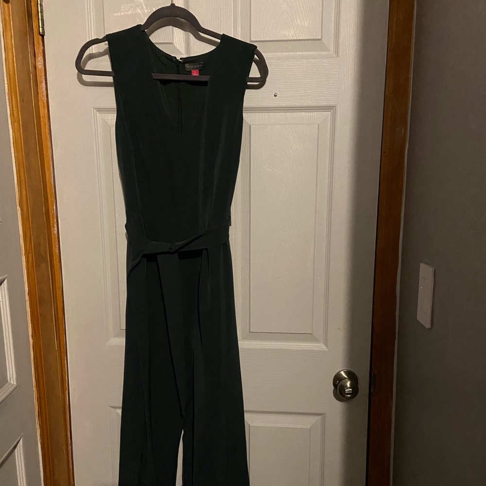 Vince Camino Emerald green jumpsuit